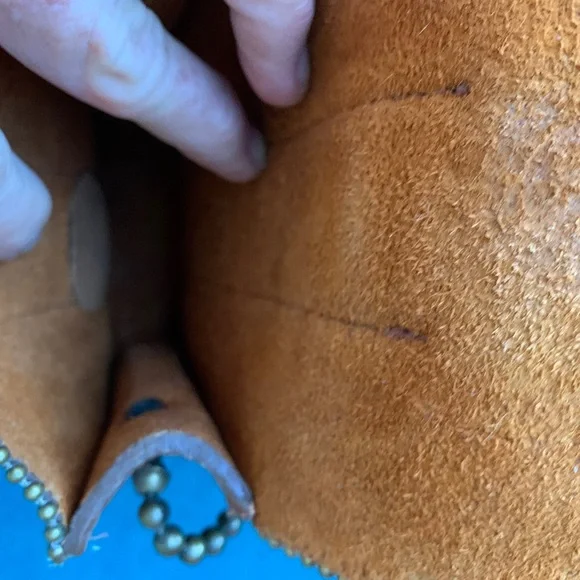 Leatherock brand. Vintage in amazing condition. Measurements: 5β W by 6β L. - Picture 7 of 8